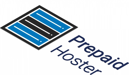 Prepaid Hoster Logo Isometrisch Minimalistisch