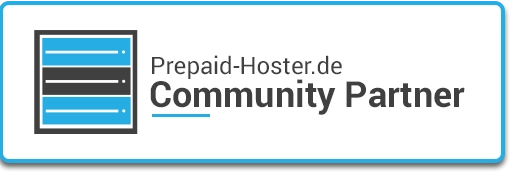 Prpeaid Hoster Community Partner Badge