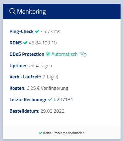 Cloud Manager Monitoring