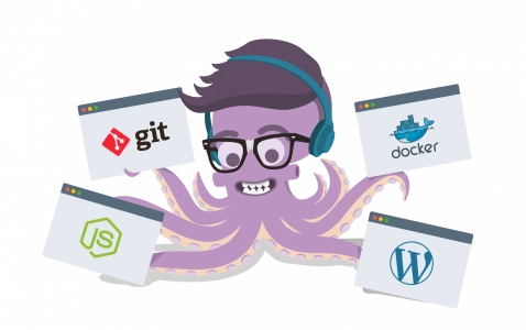 Plesk Octopus, Git, Docker, JS, WordPress Plesk Octopus, Git, Docker, JS, WordPress